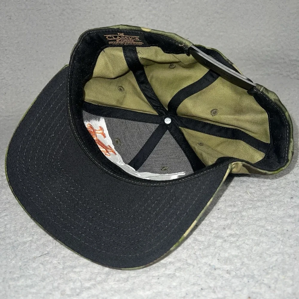 DSNY New York Mets Embroidered Camo Camouflage Hat Cap Sanitation Snapback MLB